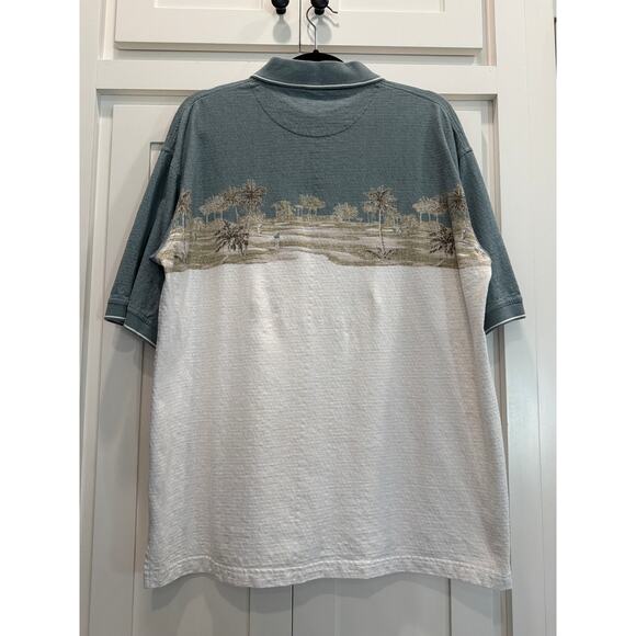 Boca Classics Club Golf Vintage Polo 90's Y2K 100% Cotton LG - Picture 8 of 14